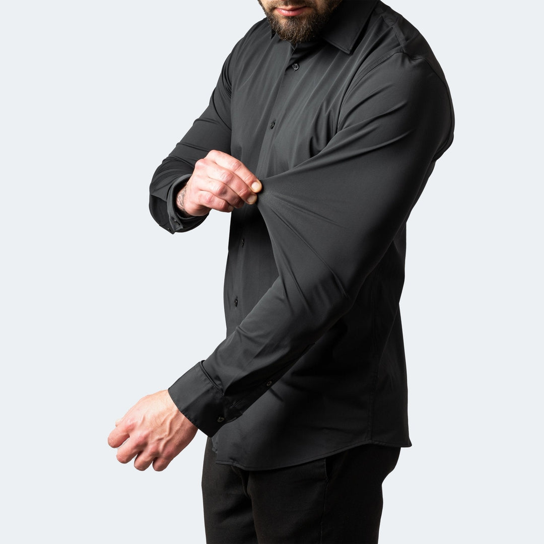 Maxim | Comfort Hemd – knitterfreier Stretch mit modernem Slim-Fit-Stil