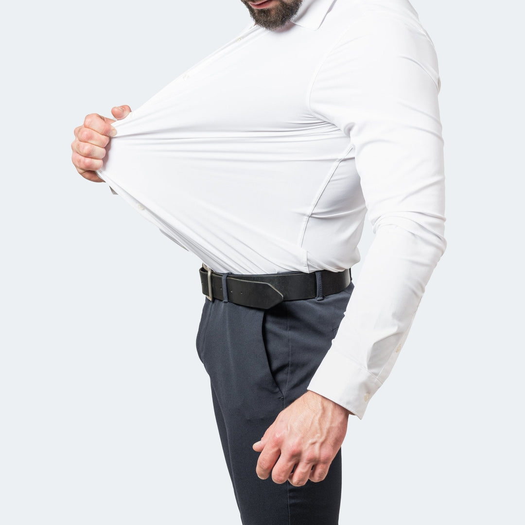 Maxim | Comfort Hemd – knitterfreier Stretch mit modernem Slim-Fit-Stil