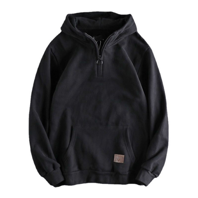 SUMMIT | BEQUEMER PULLOVER MIT VIERTEL-REISSVERSCHLUSS