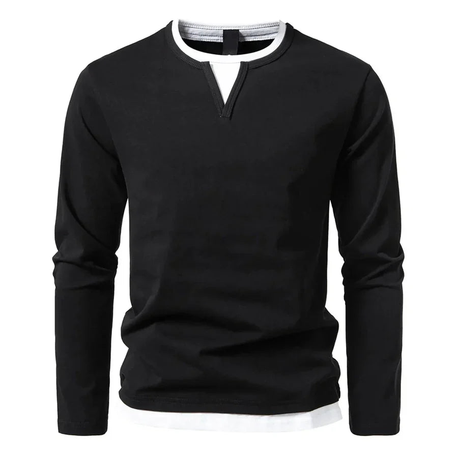 Elgan | Klassischer Henley-Pullover mit Stil