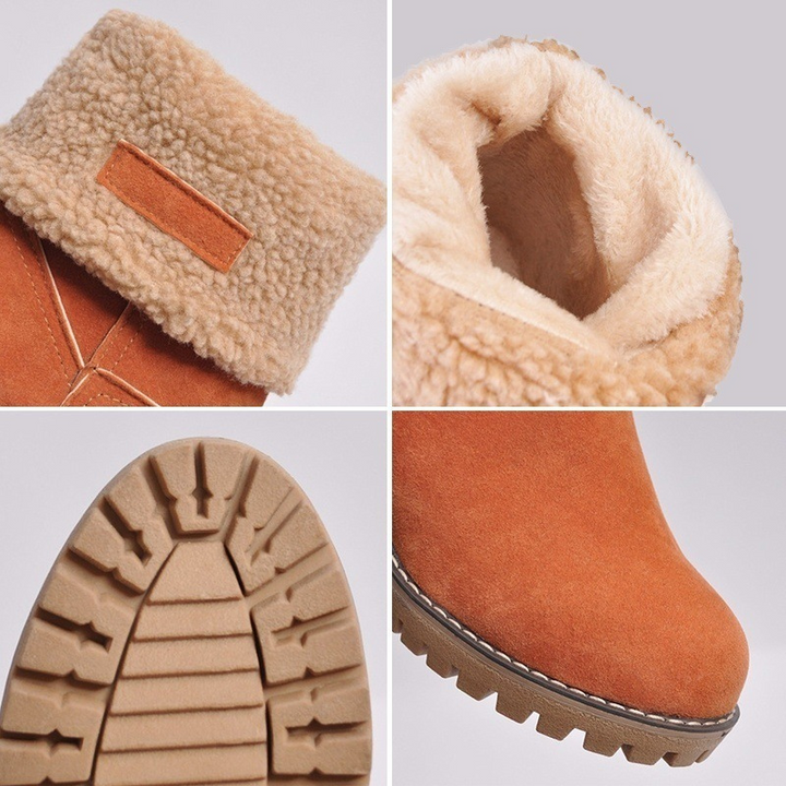 Hanna | Warme Damenstiefel mit weichem Innenfutter