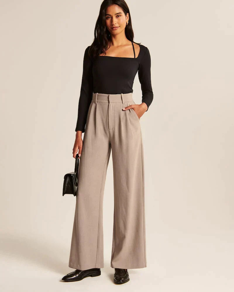 Elena's Ease | Hose mit weitem Bein und Komfort