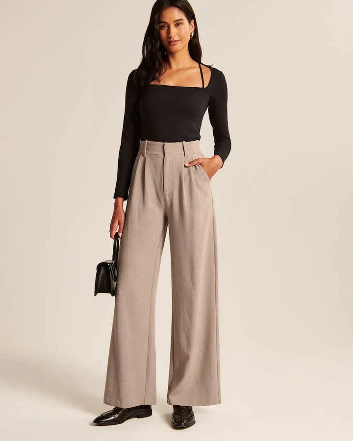Elena's Ease | Hose mit weitem Bein und Komfort