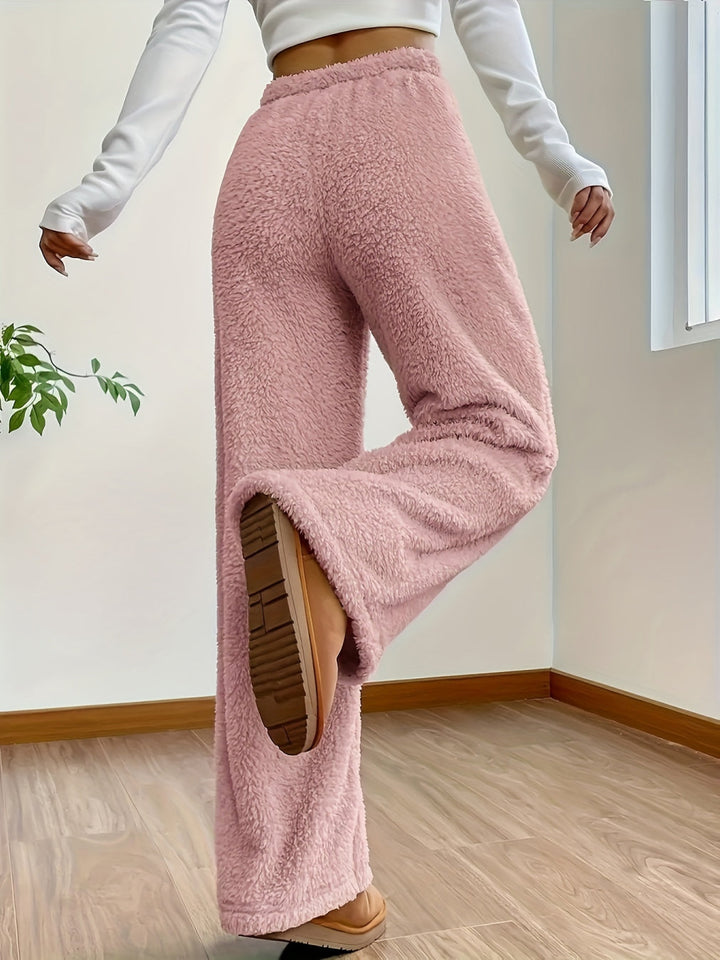 Inga | Ultra Vlieshose weit geschnitten mit elastischem Bund für Komfort