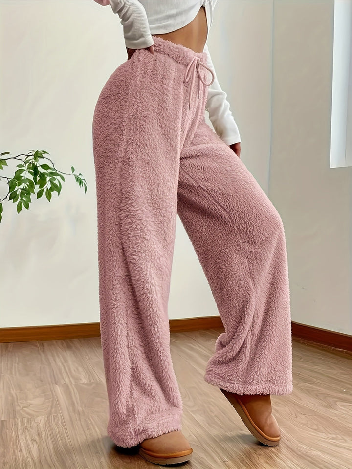 Inga | Ultra Vlieshose weit geschnitten mit elastischem Bund für Komfort
