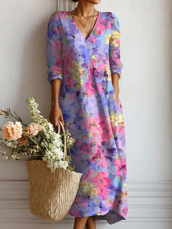 Lina | Stilvolles Komfort Kleid Damen Alltag