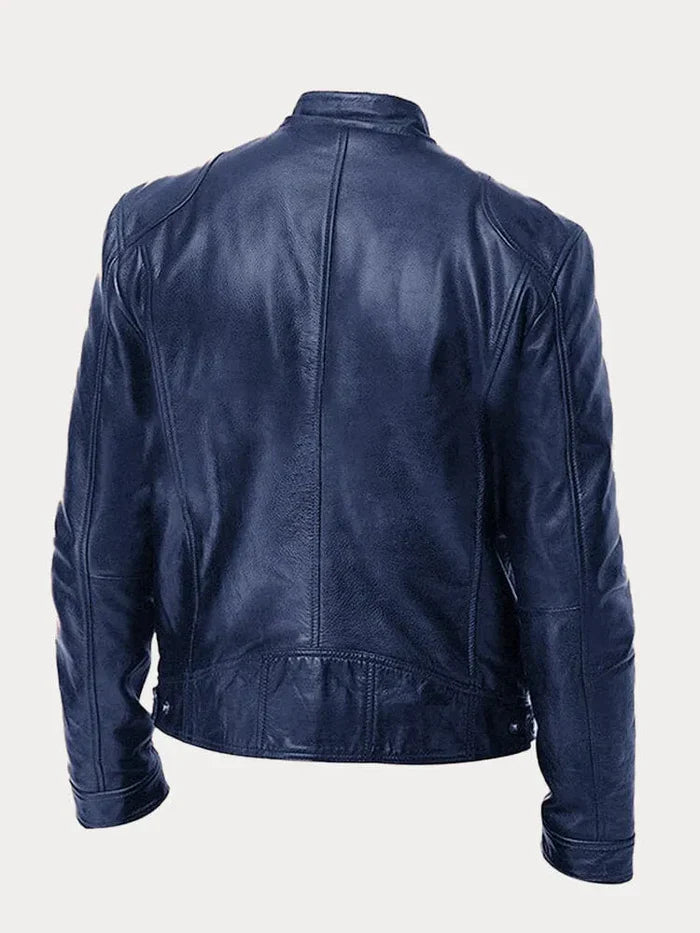 Adrian | Die ikonische lässige Lederjacke für Herren