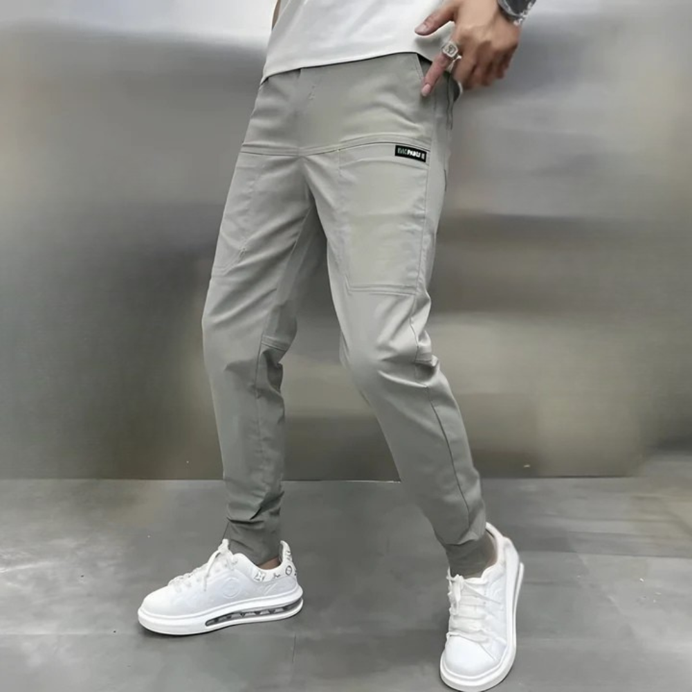Leon | Stylishe Herren Stretch-Cargohose für Alltag