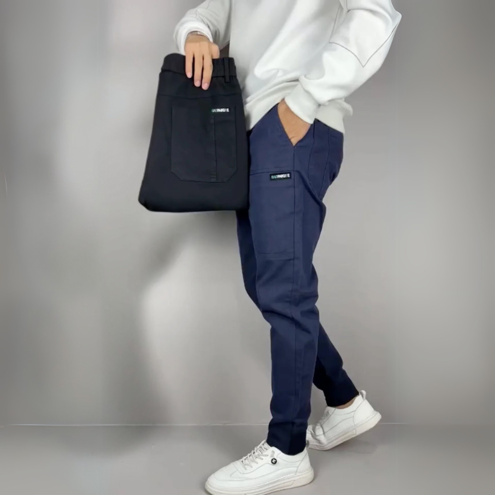 Leon | Stylishe Herren Stretch-Cargohose für Alltag