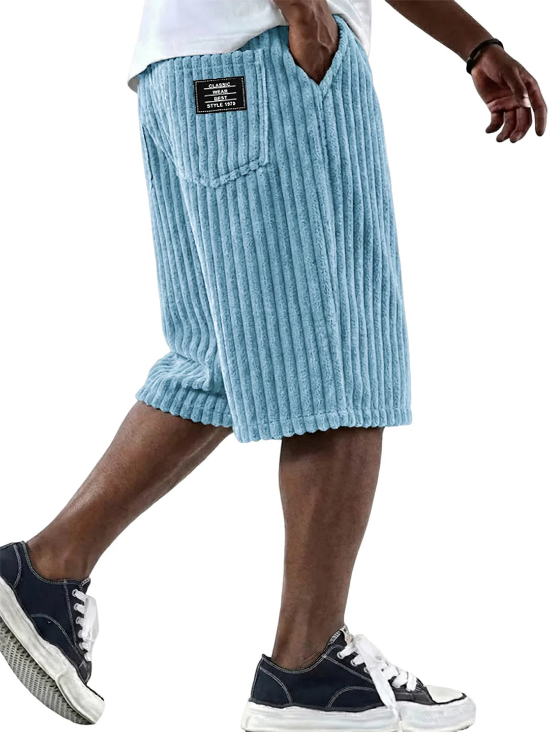 Jonas | Cord Shorts Herren Stilvoll Modern