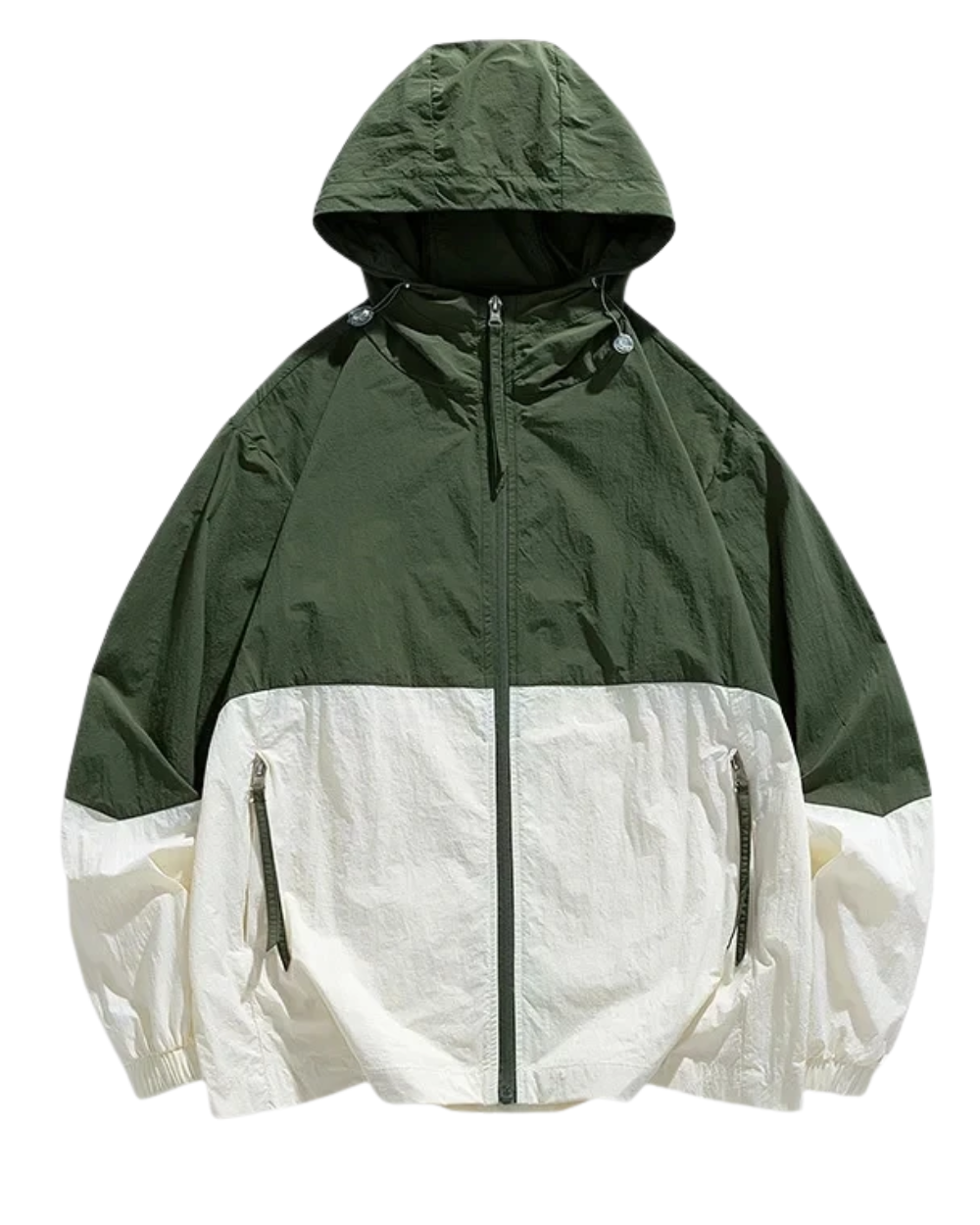 Sophie | Lässige Windbreaker Jacke mit Hoodie