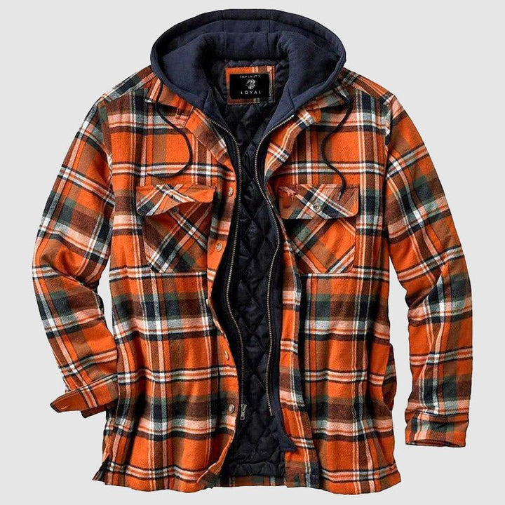 FINN | Robuste Holzfällerjacke mit warmem Innenfutter