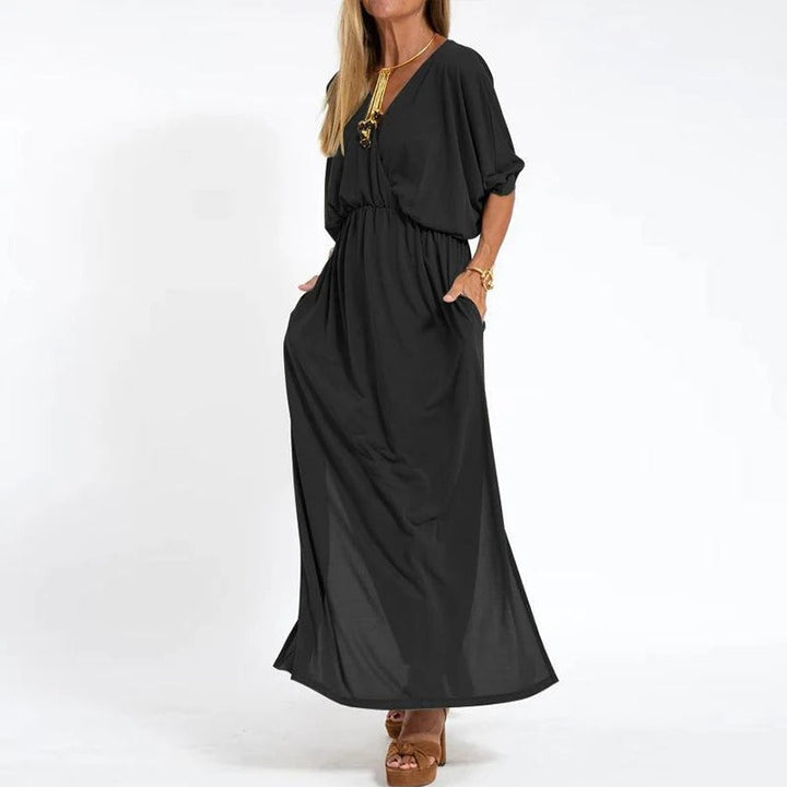 Angelika | Sommerkleid mit langem Schnitt