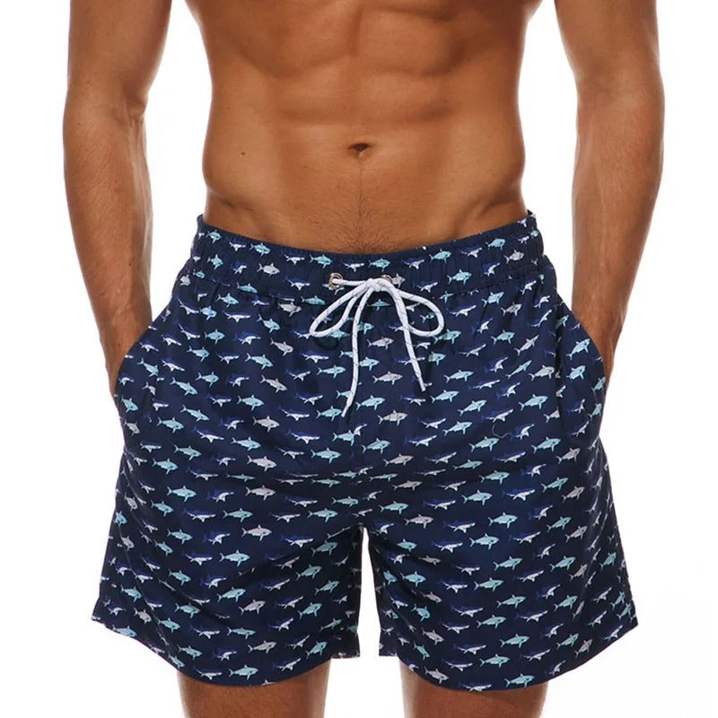 Marco | Trendige Badeshorts mit Print Herren