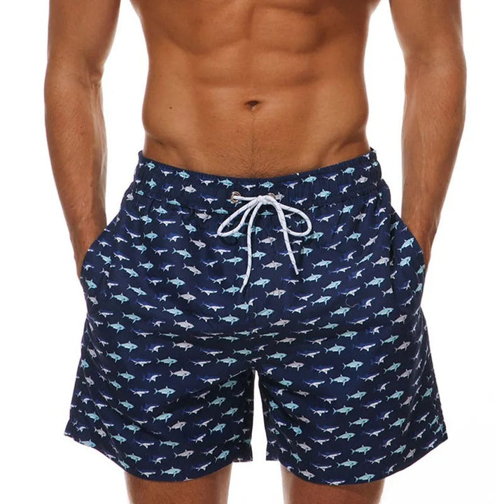 Marco | Trendige Badeshorts mit Print Herren