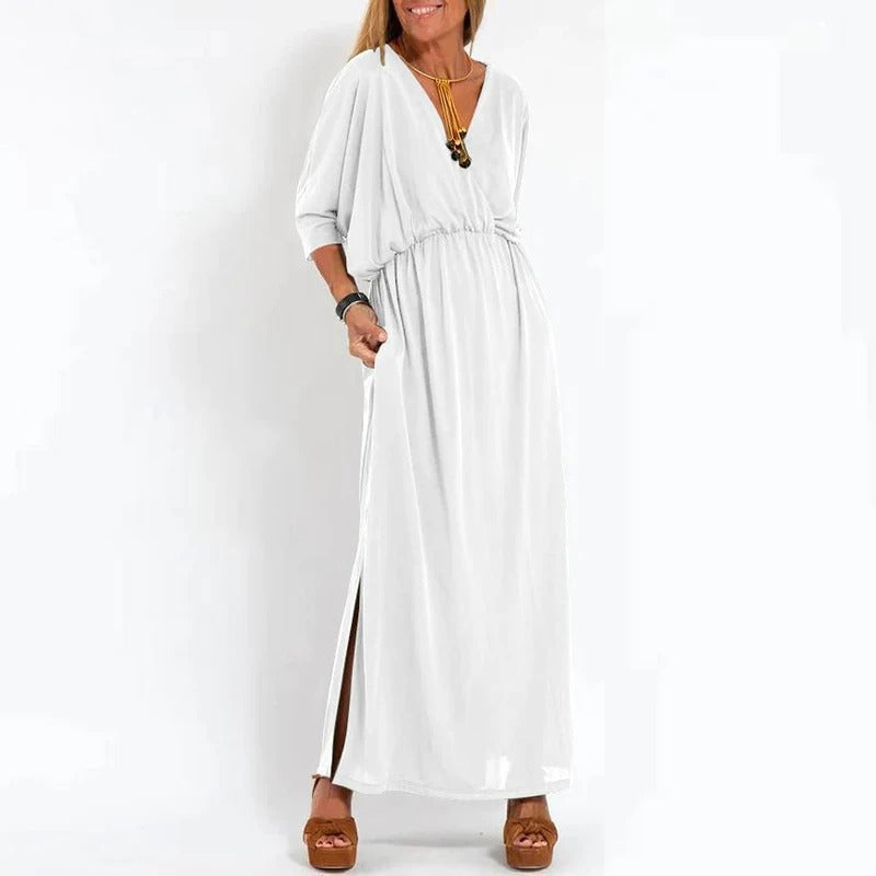 Angelika | Sommerkleid mit langem Schnitt