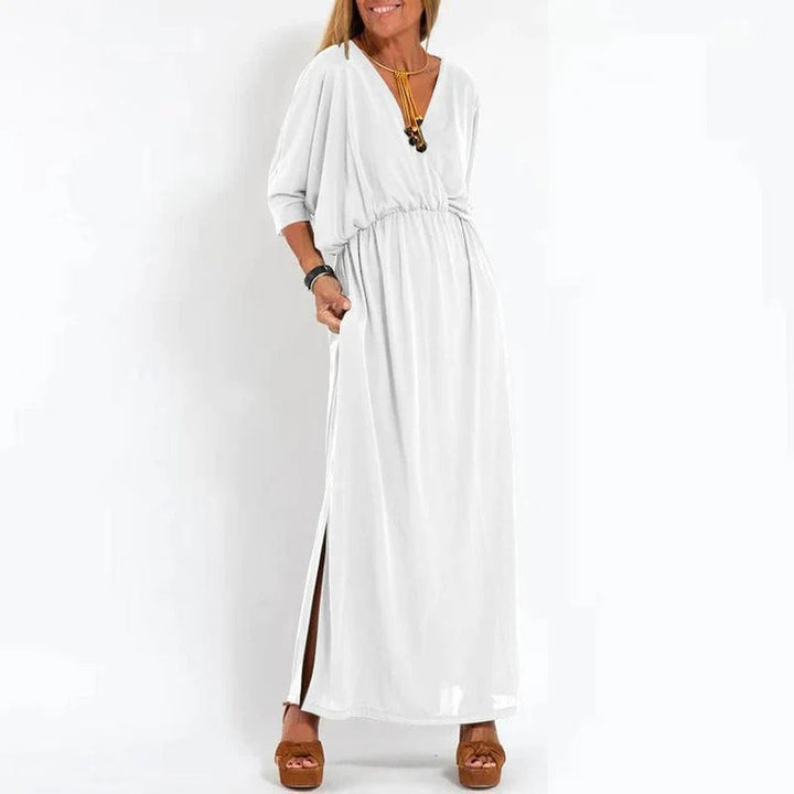 Angelika | Sommerkleid mit langem Schnitt