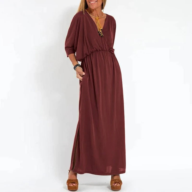 Angelika | Sommerkleid mit langem Schnitt