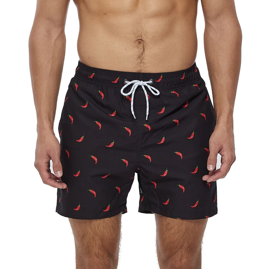 Marco | Trendige Badeshorts mit Print Herren