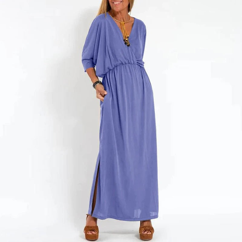 Angelika | Sommerkleid mit langem Schnitt
