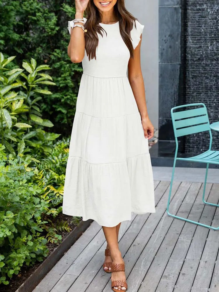 Lovelee | Bauchbedeckendes Kleid mit Raffinesse