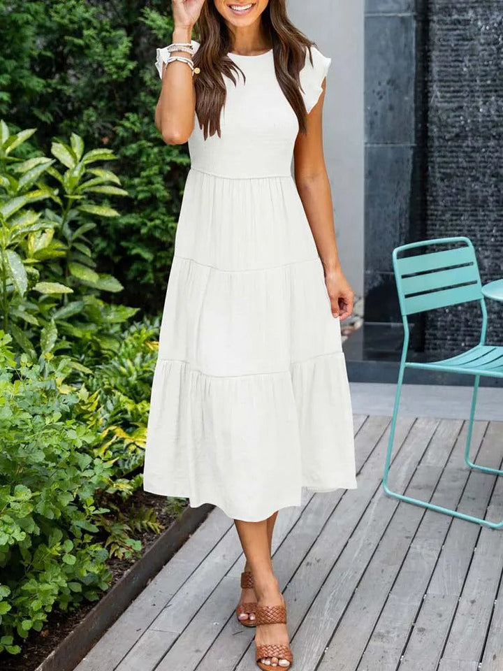 Lovelee | Bauchbedeckendes Kleid mit Raffinesse
