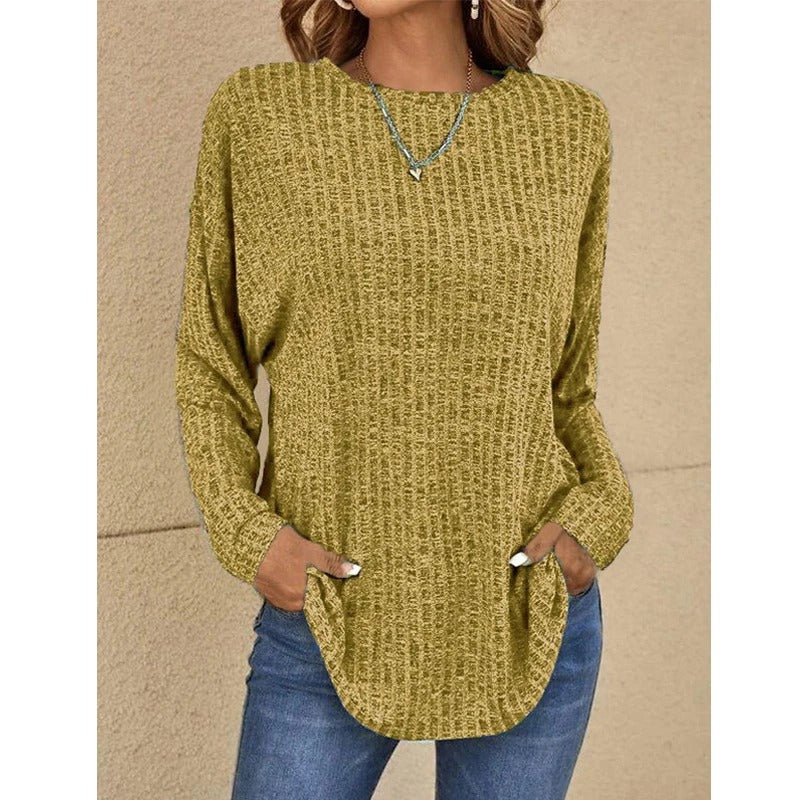 FREYAS | ENTSPANNTERR PULLOVER MIT STRUKTUR