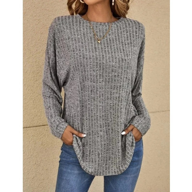 FREYAS | ENTSPANNTERR PULLOVER MIT STRUKTUR