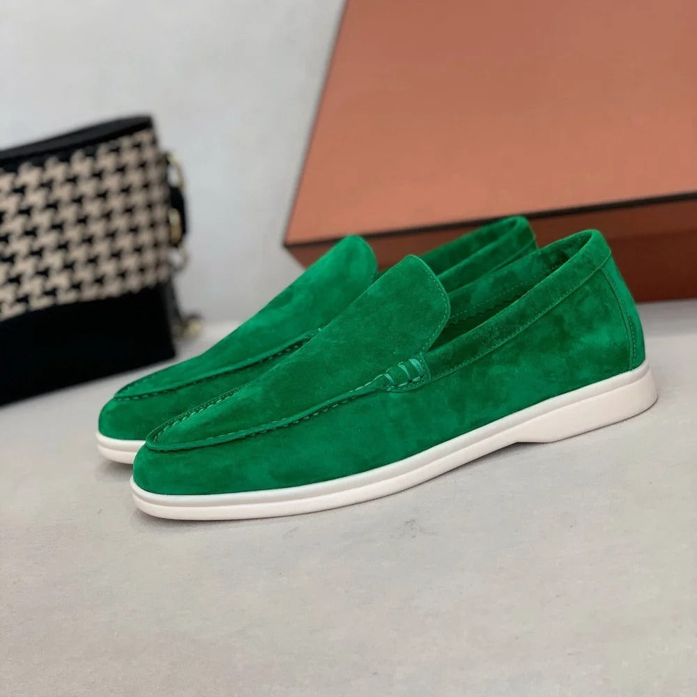 Tobias | Bequeme Loafers Herren aus Veloursleder