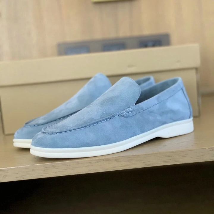 Tobias | Bequeme Loafers Herren aus Veloursleder