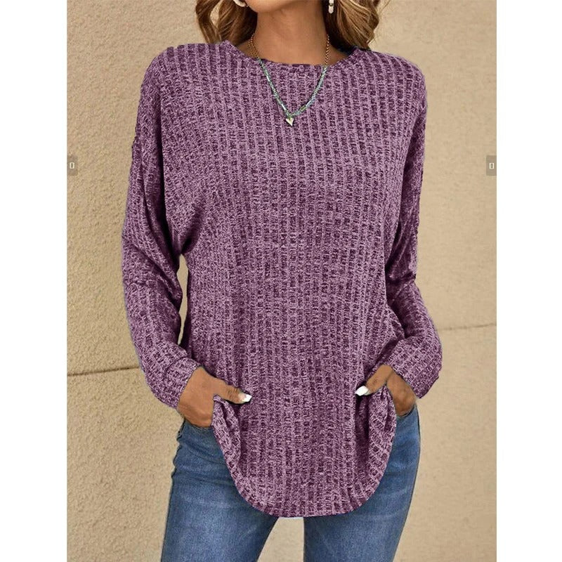 FREYAS | ENTSPANNTERR PULLOVER MIT STRUKTUR