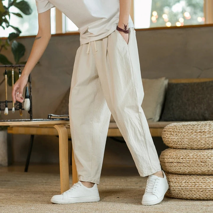 Felix | Luftige Leinenhose für heiße Tage