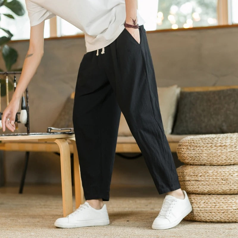 Felix | Luftige Leinenhose für heiße Tage