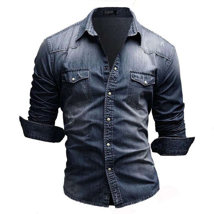 David | Retro-Denim-Camisole im Vintage-Stil