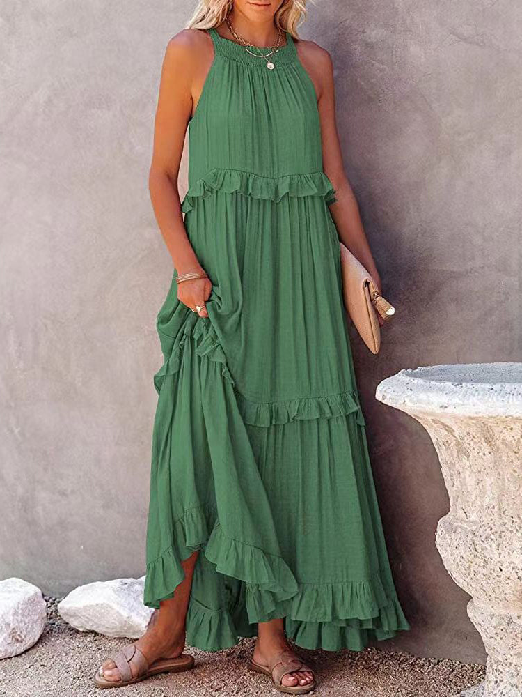 Stella | Ärmelloses Kleid mit Bauchbinde für den Sommer