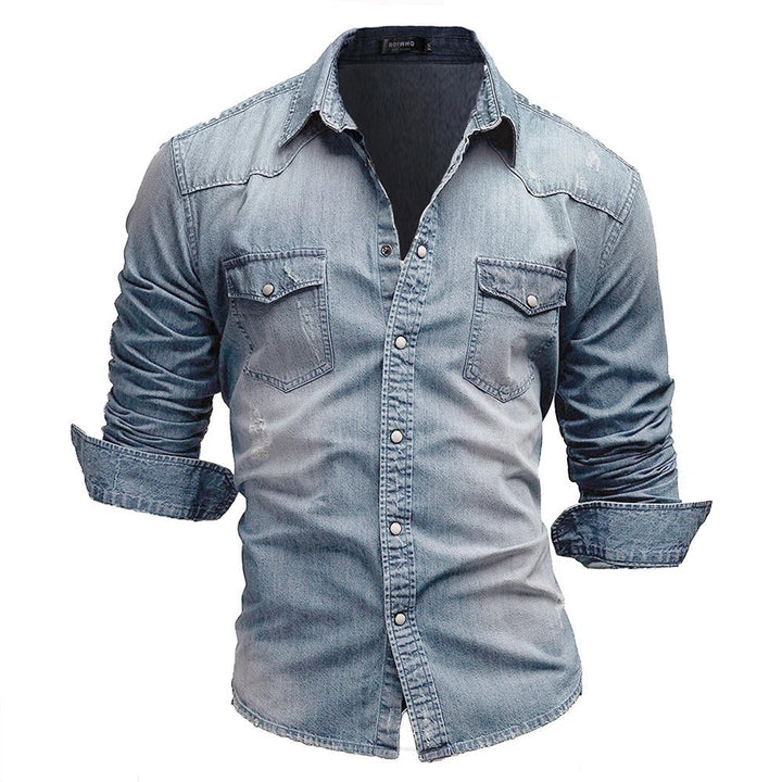 David | Retro-Denim-Camisole im Vintage-Stil
