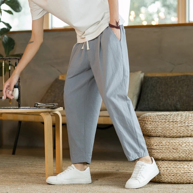 Felix | Luftige Leinenhose für heiße Tage