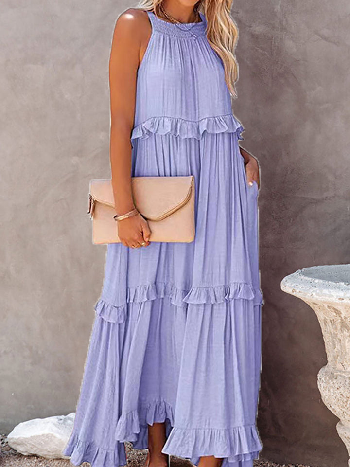 Stella | Ärmelloses Kleid mit Bauchbinde für den Sommer