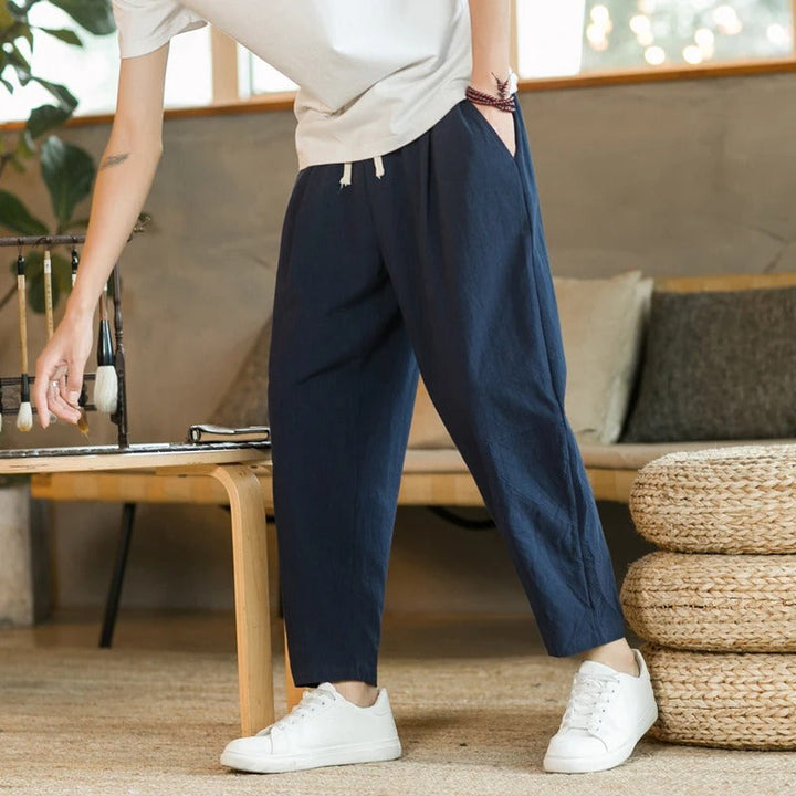 Felix | Luftige Leinenhose für heiße Tage