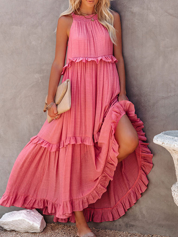 Stella | Ärmelloses Kleid mit Bauchbinde für den Sommer