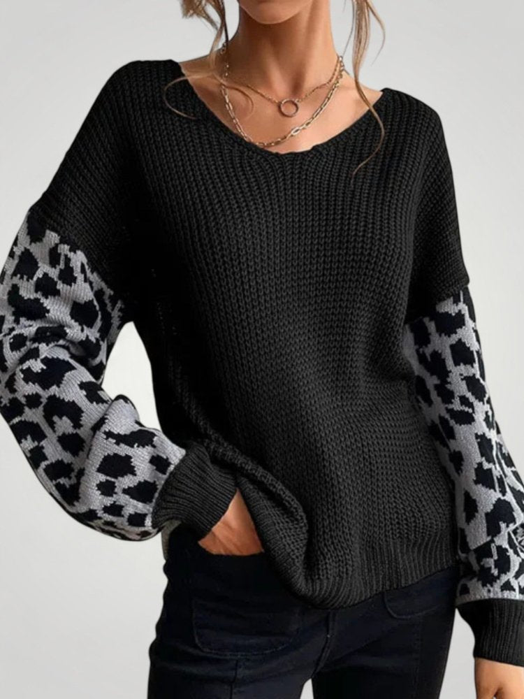 Mila | Vielseitiger Strickpullover Damen stylisch & cozy