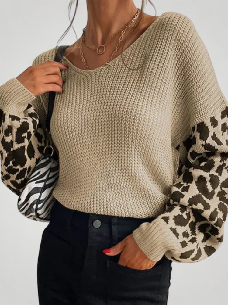 Mila | Vielseitiger Strickpullover Damen stylisch & cozy