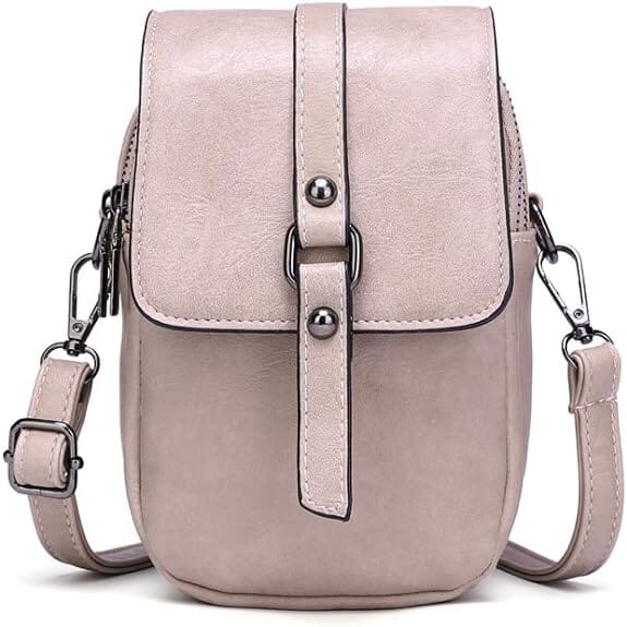 Vintage-Umhängetasche aus weichem Leder mit Stil
