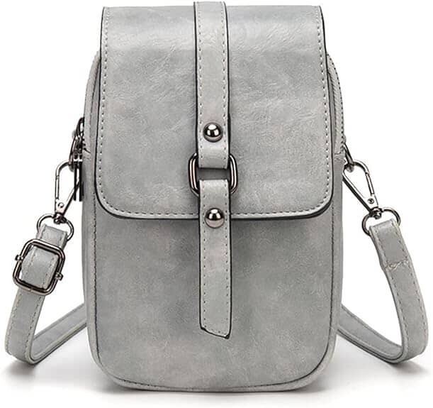Vintage-Umhängetasche aus weichem Leder mit Stil