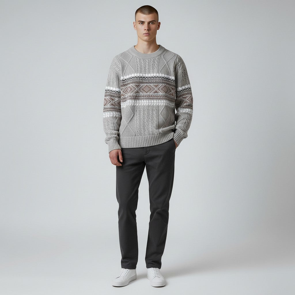 Clara | Herren-Strickpullover nordisch & stylisch
