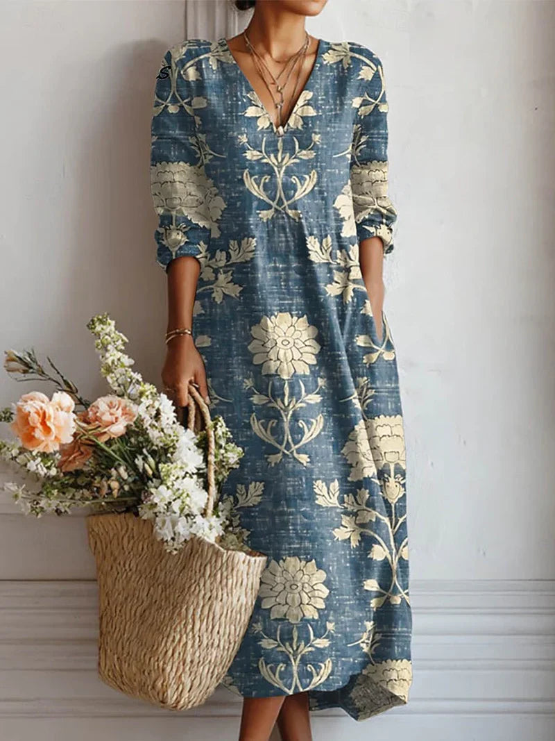 Lina | Stilvolles Komfort Kleid Damen Alltag