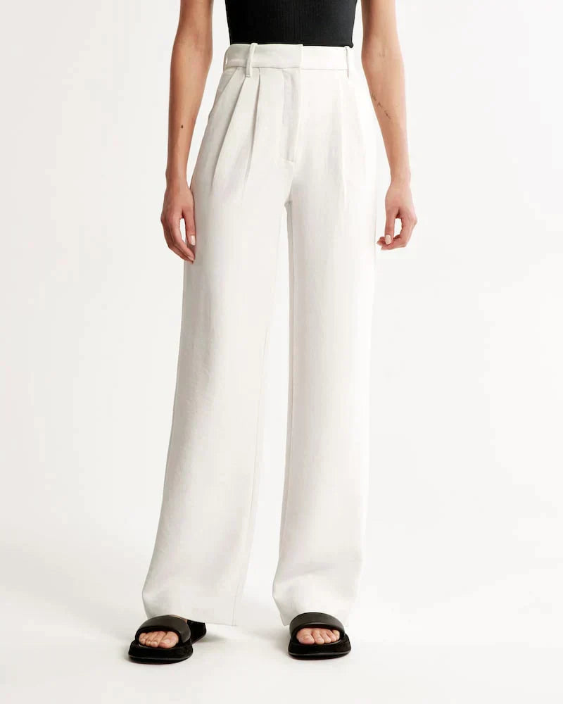 Elena's Ease | Hose mit weitem Bein und Komfort