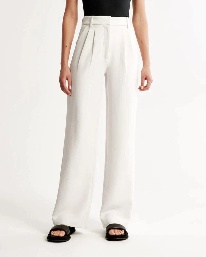 Elena's Ease | Hose mit weitem Bein und Komfort