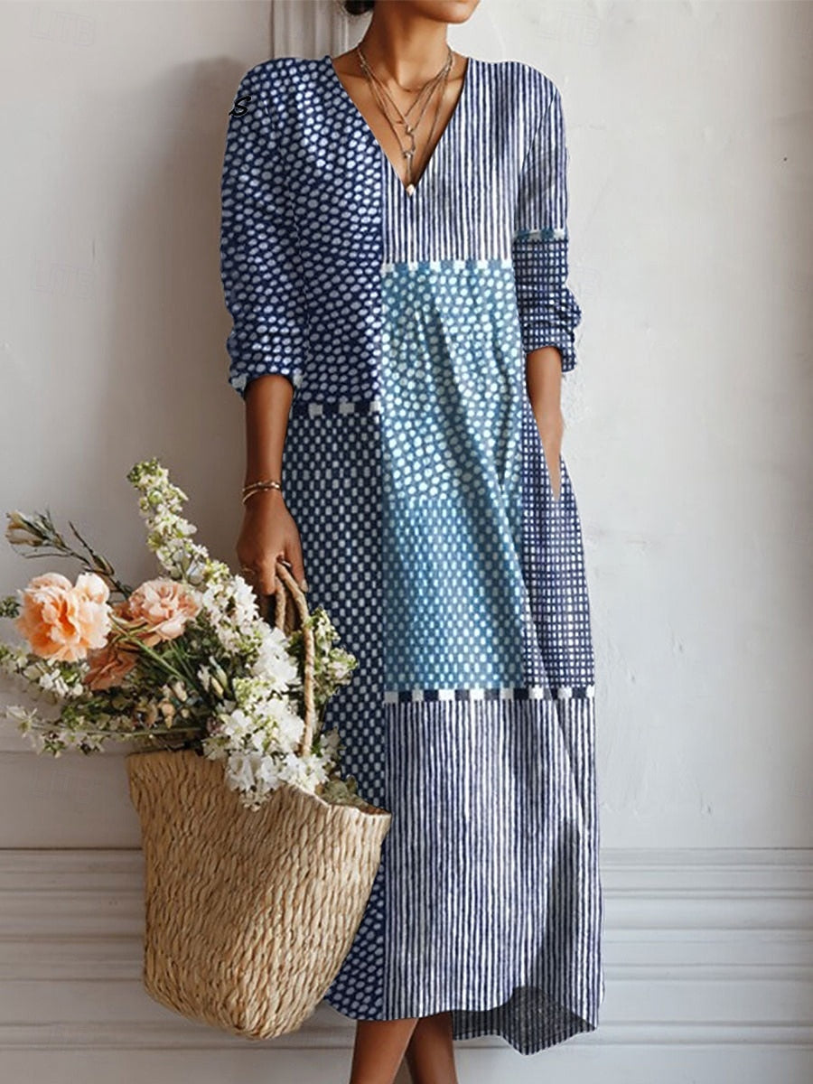 Greta | Elegantes Kleid Damen Alltag Chic