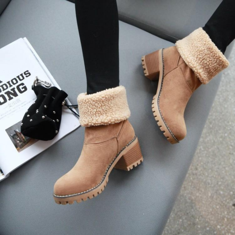 Hanna | Warme Damenstiefel mit weichem Innenfutter